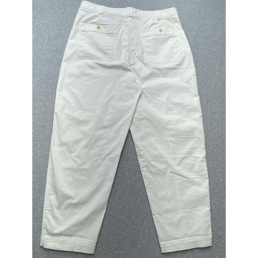 Banana Republic Pants Womens 16L High Rise Button Pocket Spandex Cropped Stretch - Picture 11 of 13